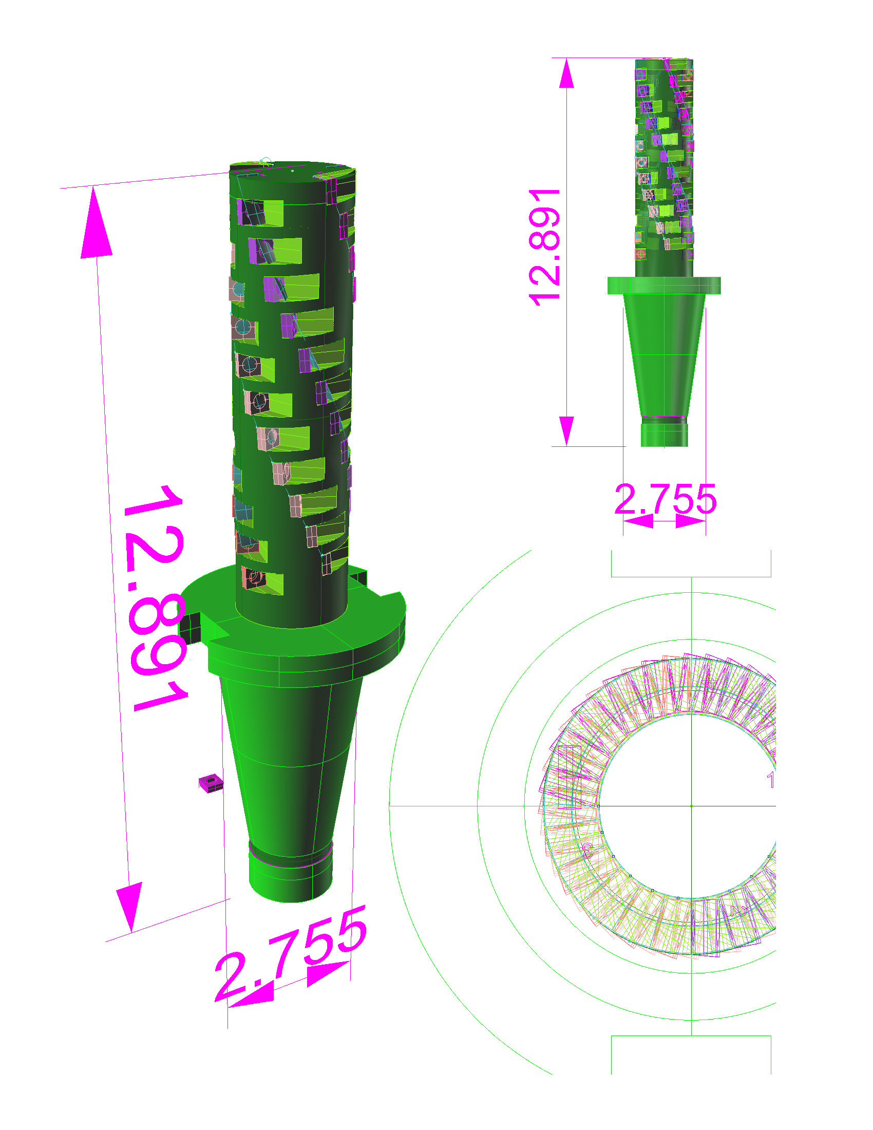 Chamfer Mill Three Inch